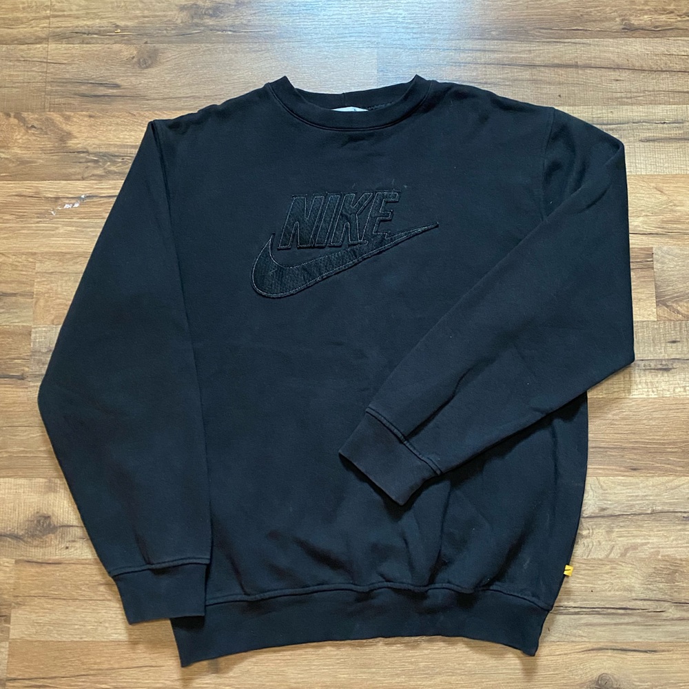 Y2K Nike Spell Out Center Swoosh Crewneck